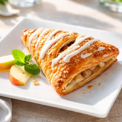 单人份苹果酥圈