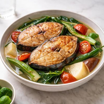 Sinigang tanigue steak