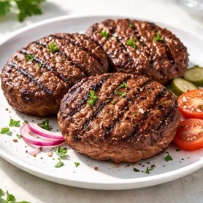 Sirloin beef patties