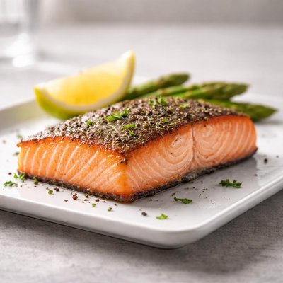 Skin on salmon filet