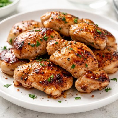 Skinless boneless chicken thighs