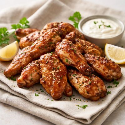 Skinless chicken wings