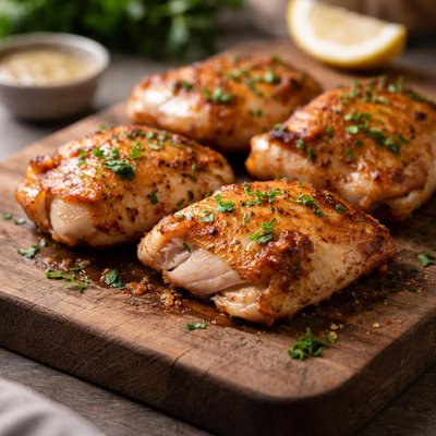 无皮无脂无油无油气炸鸡腿