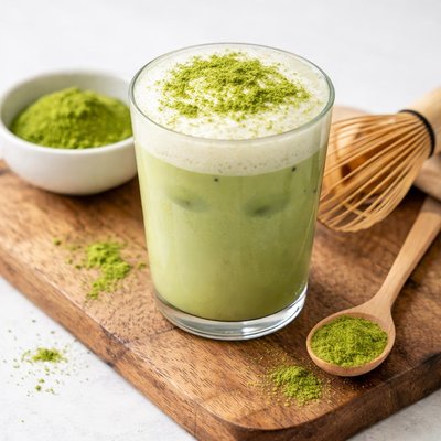 Skinny matcha latte