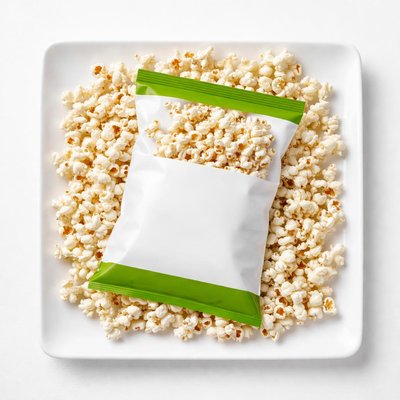 Bolsa de palomitas delgadas