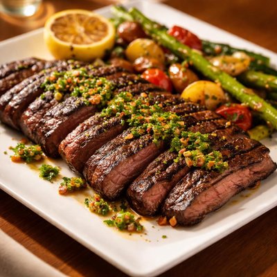 Skirt steak churrasco