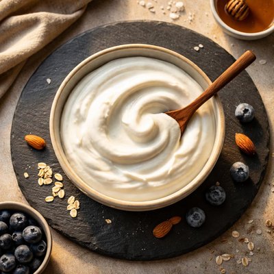 Skyr plain yogurt