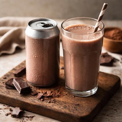 Slate chocolate milk