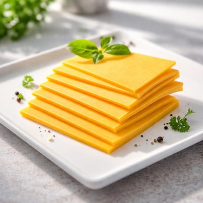 Slice cheddar chease