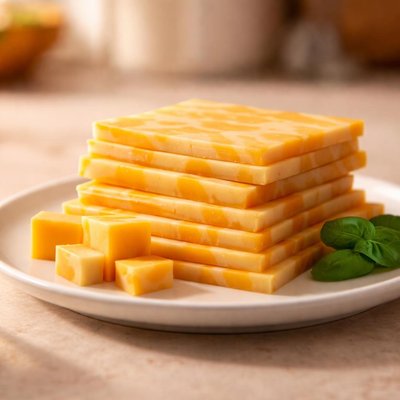 Slice colby jack cheese