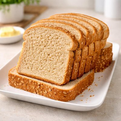 Pan de trigo integral con miel