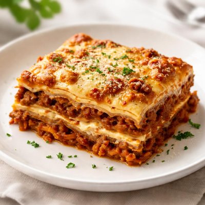 Slice of lasagna