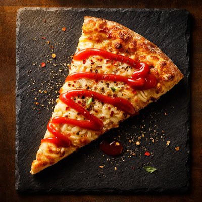 番茄酱芝士披萨