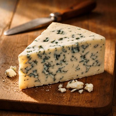 Slice of roquefort