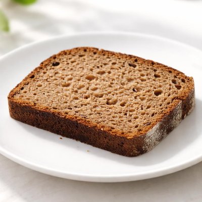 Slice of rye bread
