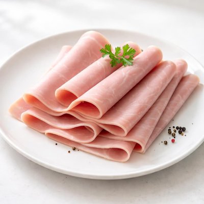 Slice of sandwich ham