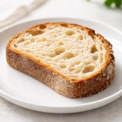 Slice of sourdough bread