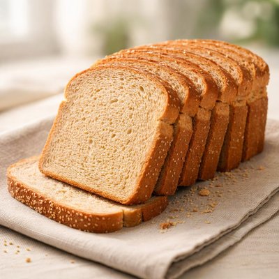 Slice wheat bread