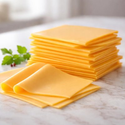 Sliced american cheese