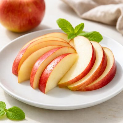 Sliced apple