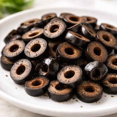 Sliced black olives