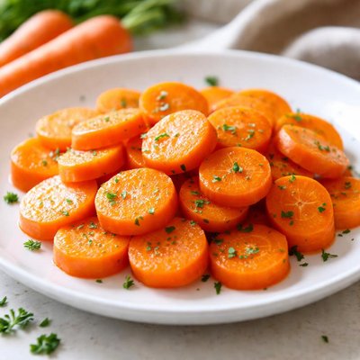 Sliced carrots