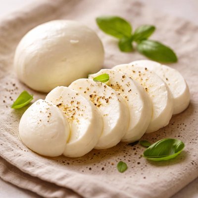 Sliced mozzarella