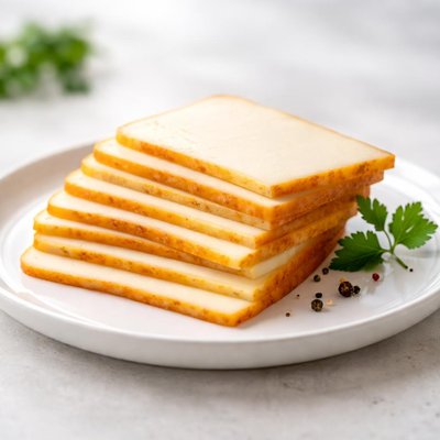 Sliced muenster cheese