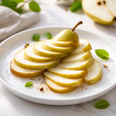 Sliced pear