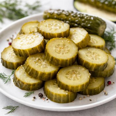 Sliced pickles