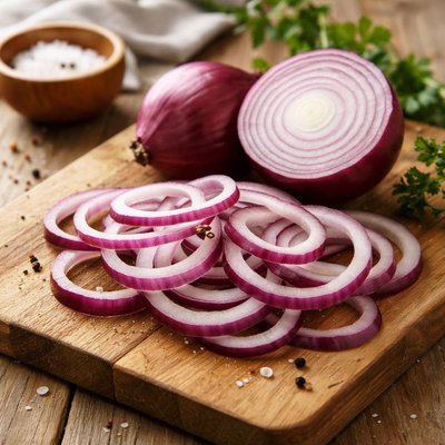 切片紫洋葱