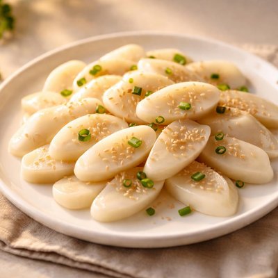 Sliced rice cakes