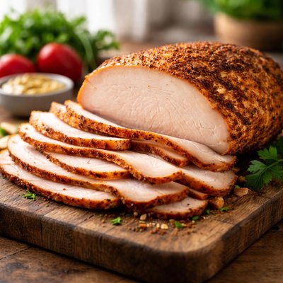 Sliced sausalito turkey meat