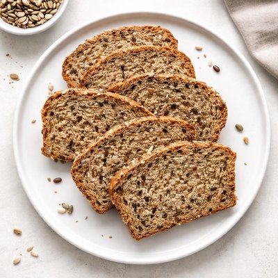 Sliced seed bread