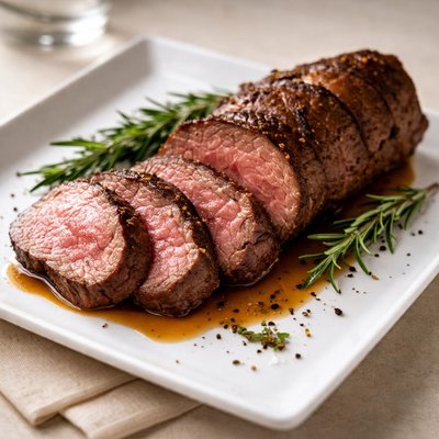Sliced tenderloin