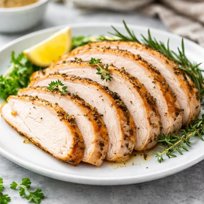 Sliced turkey