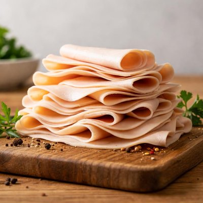 Slices deli turkey