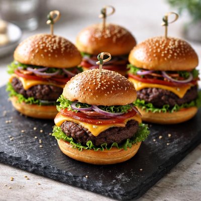 Slider burgers