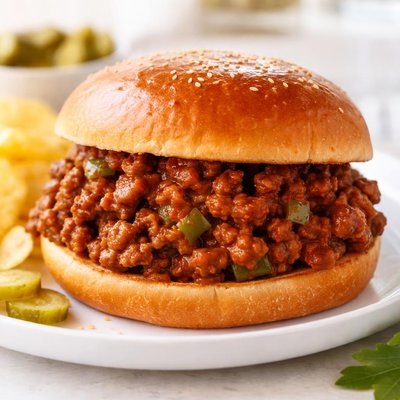 Sloppy joe sandwich