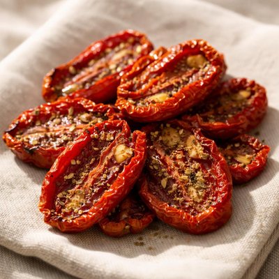 Tomate roma seco lentamente