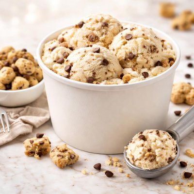 Slow churn cookie dough ice cream