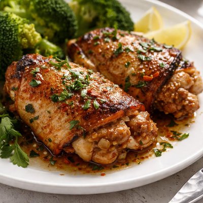 Slow cooked chicken