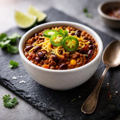 Small bowl of chili