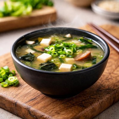 Small bowl of miso soup