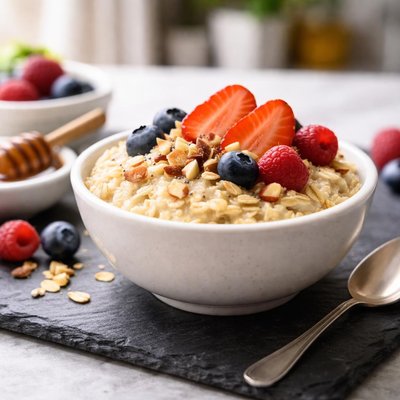 Small bowl of oatmeal