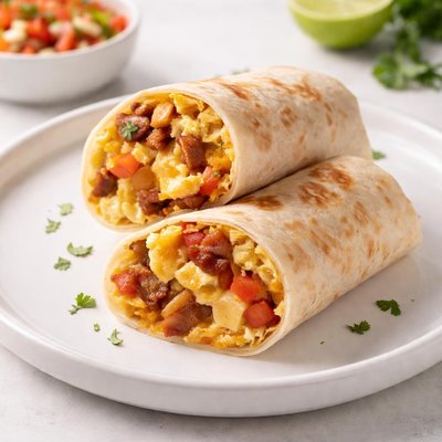 Small breakfast burrito
