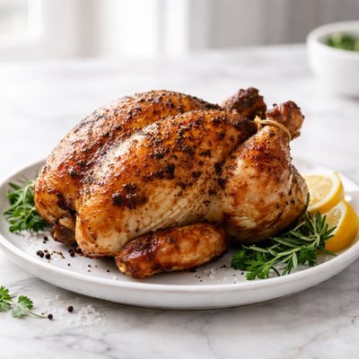 Small breast off rotisserie chicken