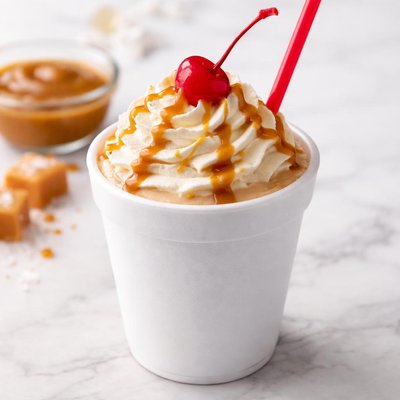 Small caramel shake sonic