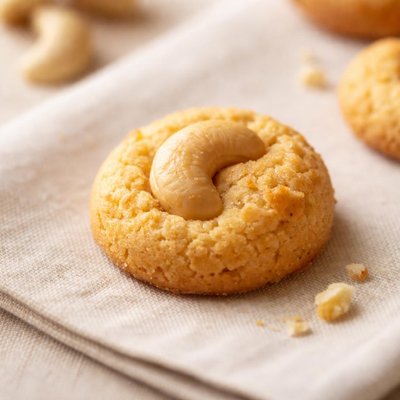 Small cashew cookie