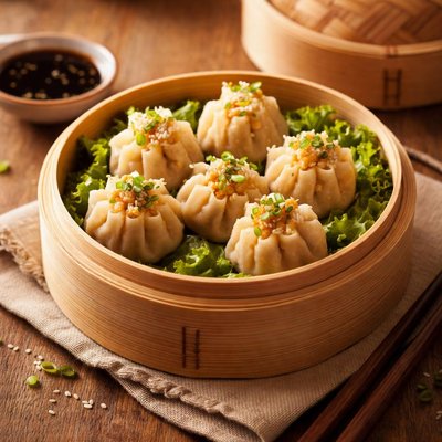 Small chicken dumpling